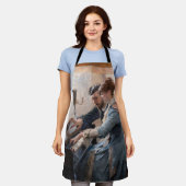 Albert Edelfelt - Klavier spielen Schürze (Getragen)