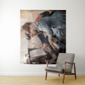 Albert Edelfelt - Klavier spielen Wandteppich (Beispiel)