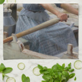 Albert Edelfelt - La Laitiere Geschirrtuch (Gefaltet)