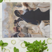 Albert Edelfelt - Luxembourg Gardens, Paris Geschirrtuch (Gefaltet)