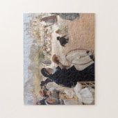 Albert Edelfelt - Luxembourg Gardens, Paris Puzzle (Vertikal)