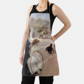 Albert Edelfelt - Luxembourg Gardens, Paris Schürze (InSitu)