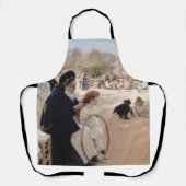 Albert Edelfelt - Luxembourg Gardens, Paris Schürze (Vorderseite)