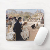 Albert Edelfelt - Luxemburggarten, Paris Mousepad (Mit Mouse)
