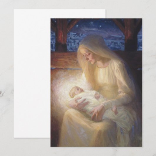 Albert Edelfelt - Madonna Einladung (Vorne/Hinten)