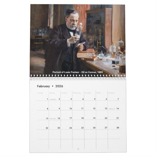 Albert Edelfelt Masterpiece Selection Kalender (Feb 2026)