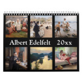 Albert Edelfelt Masterpiece Selection Kalender (Titelbild)