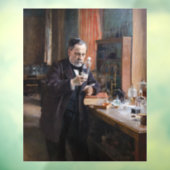 Albert Edelfelt - Portrait von Louis Pasteur Fensteraufkleber (Blatt 3)