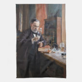 Albert Edelfelt - Portrait von Louis Pasteur Geschirrtuch (Vertikal)