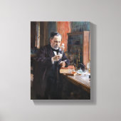 Albert Edelfelt - Portrait von Louis Pasteur Leinwanddruck (Vorderseite)