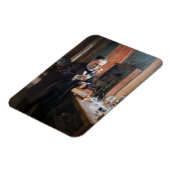 Albert Edelfelt - Portrait von Louis Pasteur Magnet (Linke Seite)