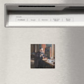 Albert Edelfelt - Portrait von Louis Pasteur Magnet (In Situ (Geschirrspüler))