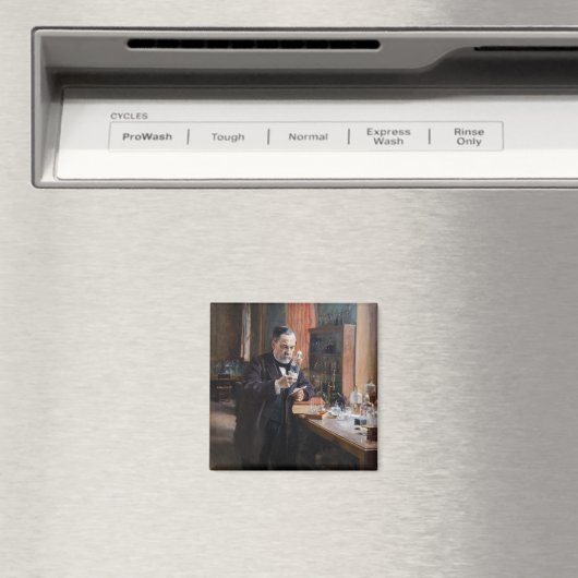 Albert Edelfelt - Portrait von Louis Pasteur Magnet (In Situ (Geschirrspüler))