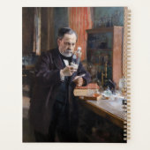 Albert Edelfelt - Portrait von Louis Pasteur Planer (Rückseite)