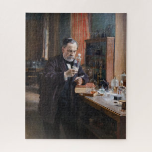 Albert Edelfelt - Portrait von Louis Pasteur Puzzle