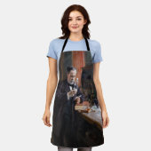 Albert Edelfelt - Portrait von Louis Pasteur Schürze (Getragen)