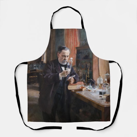 Albert Edelfelt - Portrait von Louis Pasteur Schürze (Vorderseite)