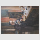 Albert Edelfelt - Portrait von Louis Pasteur Seidenpapier (Vorderseite)