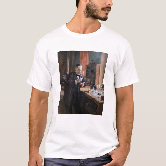 Albert Edelfelt - Portrait von Louis Pasteur T-Shirt (Vorderseite)
