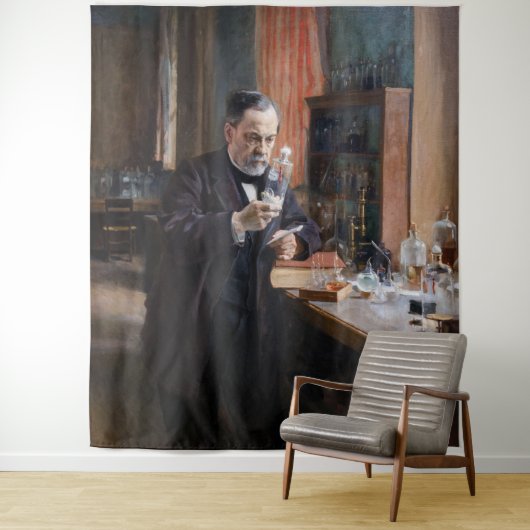Albert Edelfelt - Portrait von Louis Pasteur Wandteppich (Beispiel)