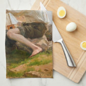 Albert Edelfelt - Schiffbauer Geschirrtuch (Viertel Falte)