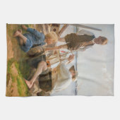 Albert Edelfelt - Schiffbauer Geschirrtuch (Horizontal)