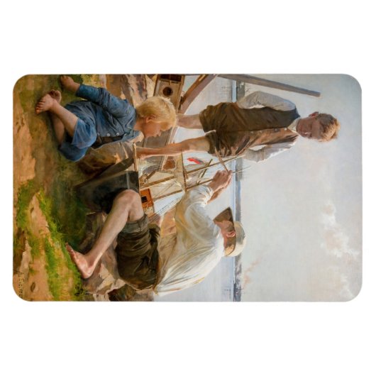 Albert Edelfelt - Schiffbauer Magnet (Horizontal)