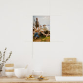Albert Edelfelt - Schiffbauer Poster (Küche)