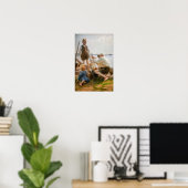 Albert Edelfelt - Schiffbauer Poster (Heimbüro)