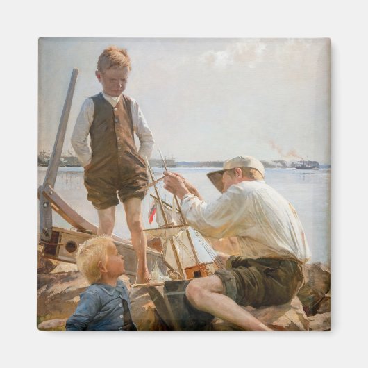 Albert Edelfelt - Schiffsbauer Magnet (Vorne)