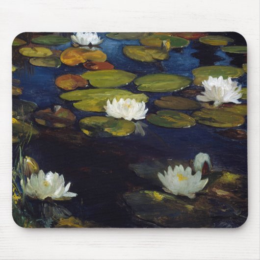 Albert Edelfelt - Seerosen, Studie Mousepad (Vorne)