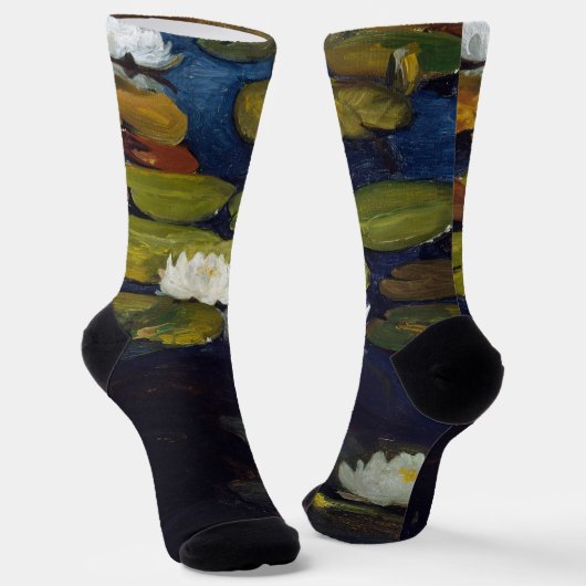 Albert Edelfelt - Seerosen, Studie Socken (Gewinkelt)