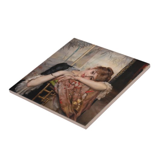 Albert Edelfelt - The Parisienne / Virginie Fliese (Seite)