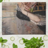 Albert Edelfelt - The Parisienne / Virginie Geschirrtuch (Gefaltet)