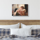 Albert Edelfelt - The Parisienne / Virginie Leinwanddruck (Insitu (Schlafzimmer))