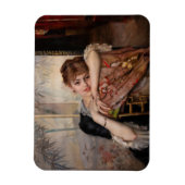 Albert Edelfelt - The Parisienne / Virginie Magnet (Vertikal)