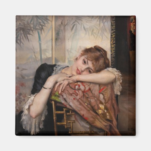 Albert Edelfelt - The Parisienne / Virginie Magnet (Vorne)