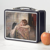 Albert Edelfelt - The Parisienne / Virginie Metall Brotdose (Beispiel)