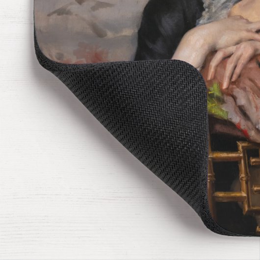 Albert Edelfelt - The Parisienne / Virginie Mousepad (Ecke)