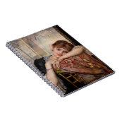 Albert Edelfelt - The Parisienne / Virginie Notizblock (Rechte Seite)