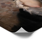 Albert Edelfelt - The Parisienne / Virginie Poster (Ecke)