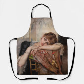 Albert Edelfelt - The Parisienne / Virginie Schürze (Vorderseite)