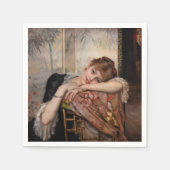 Albert Edelfelt - The Parisienne / Virginie Serviette (Vorderseite)