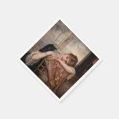 Albert Edelfelt - The Parisienne / Virginie Serviette (Ecke)