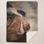 Albert Edelfelt - The Parisienne / Virginie Sherpadecke (Vorderseite)