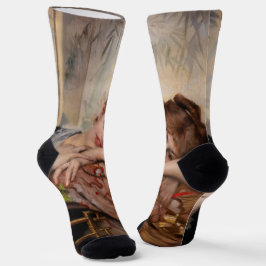 Albert Edelfelt - The Parisienne / Virginie Socken