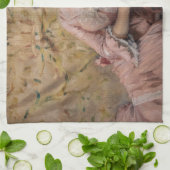 Albert Edelfelt - The Reading Parisienne Geschirrtuch (Gefaltet)