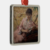 Albert Edelfelt - The Reading Parisienne Ornament Aus Metall (Rechts)