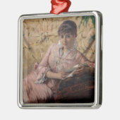 Albert Edelfelt - The Reading Parisienne Ornament Aus Metall (Links)