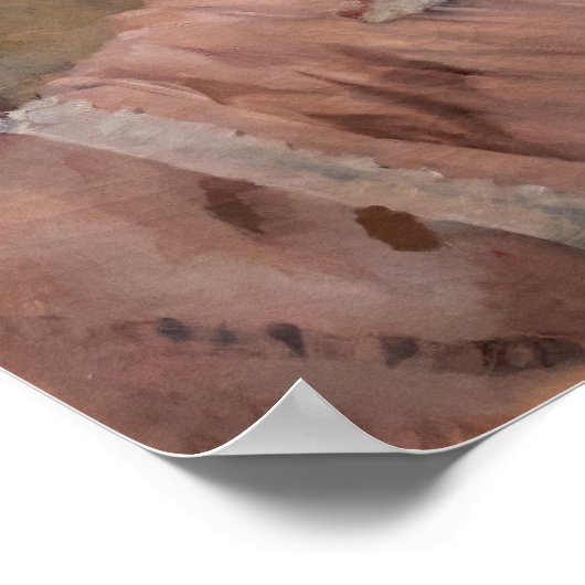 Albert Edelfelt - The Reading Parisienne Poster (Ecke)